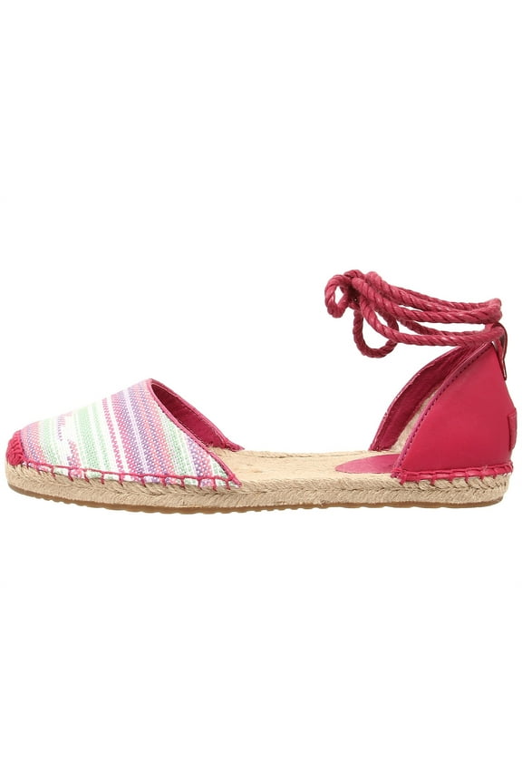 Women's Libbi Serape Espadrilles, Furious Fuchsia,6 M US