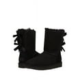 thumbnail image 1 of Ugg Womens Bailey Bow II Suede Shearling Winter Boots, 1 of 10