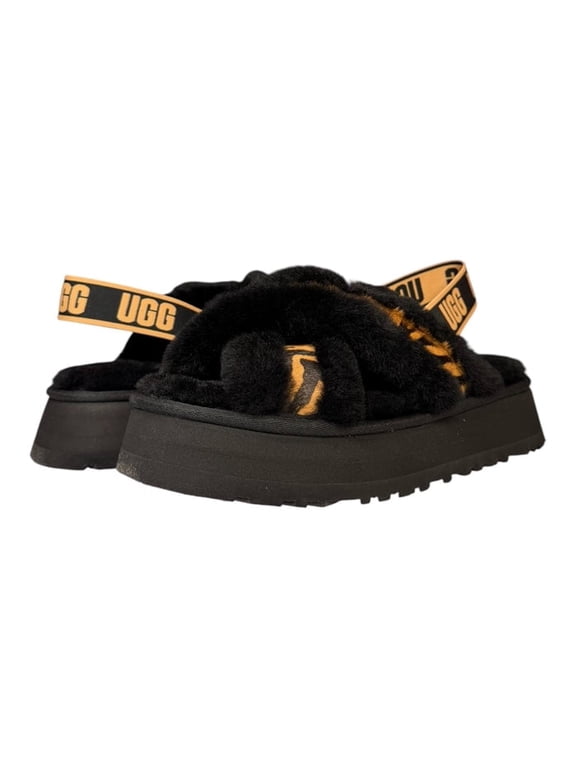 Womens Disco Cross Slide Sandals