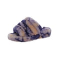thumbnail image 1 of Ugg Womens Fluff Yeah Lambs Wool Platform Slide Slippers, 1 of 3