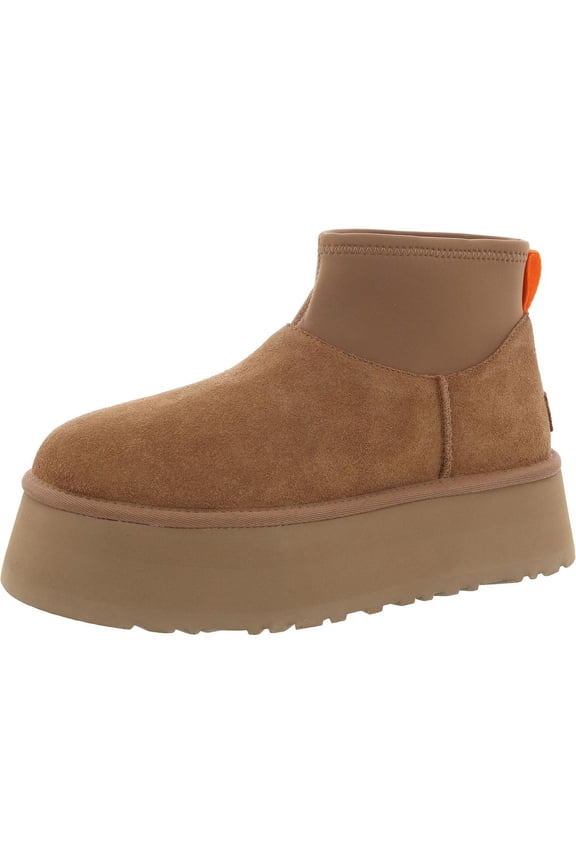 'Classic Mini Dipper' Ankle Boots Brown (Women's)