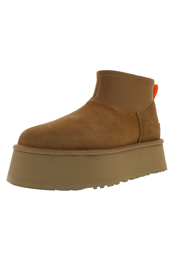 'Classic Mini Dipper' Ankle Boots Brown (Women's)