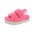 thumbnail image 1 of Ugg Womens Oh Fluffita Sheepskin Flatform Slingbacks, 1 of 3