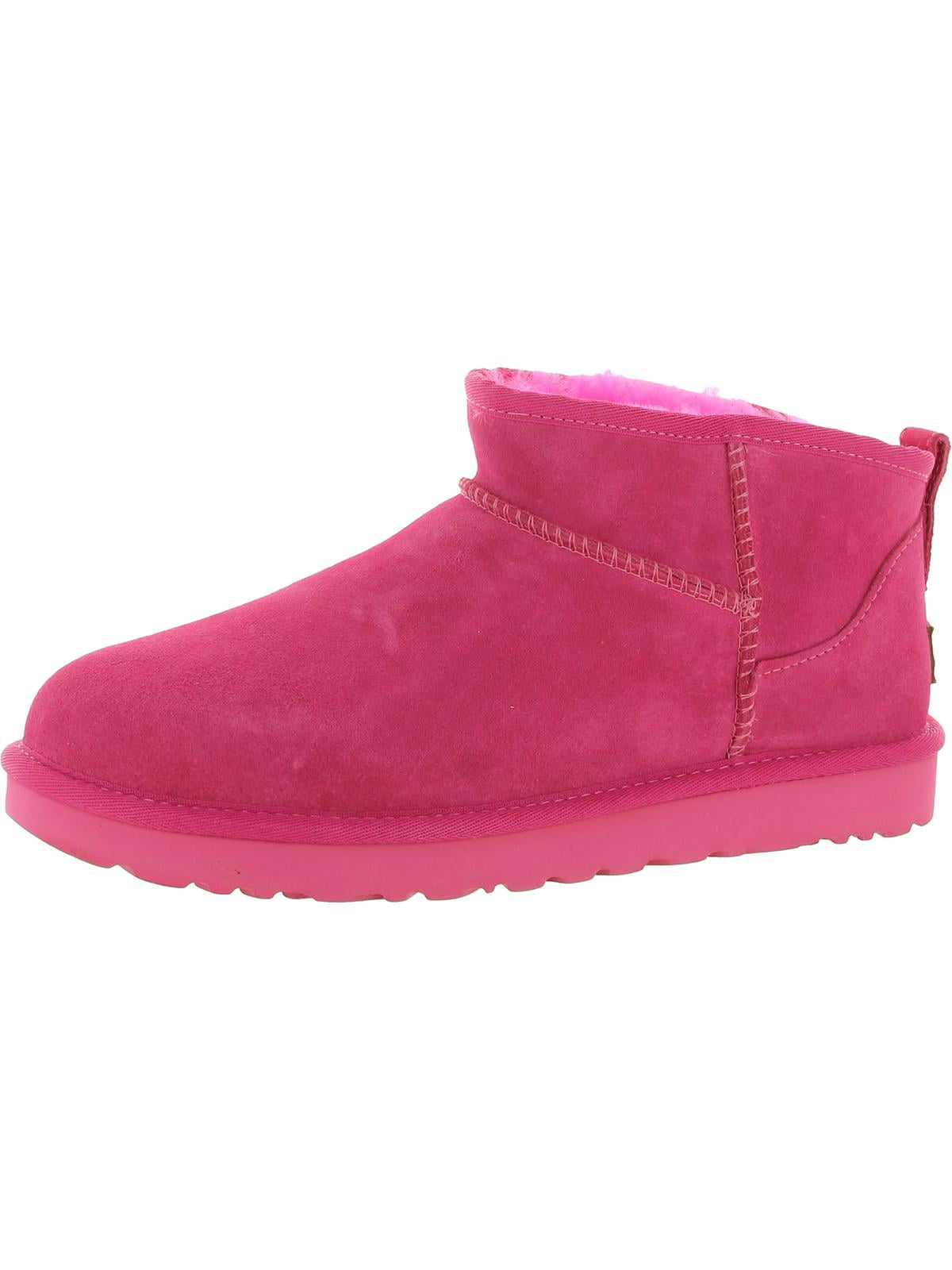 Ugg Womens Ultra MIni Suede Ankle Ankle Boots Walmart