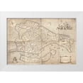 thumbnail image 1 of Ughi, Ludovico 14x11 White Modern Wood Framed Museum Art Print Titled - Citt di Venezia 1729, 1 of 4