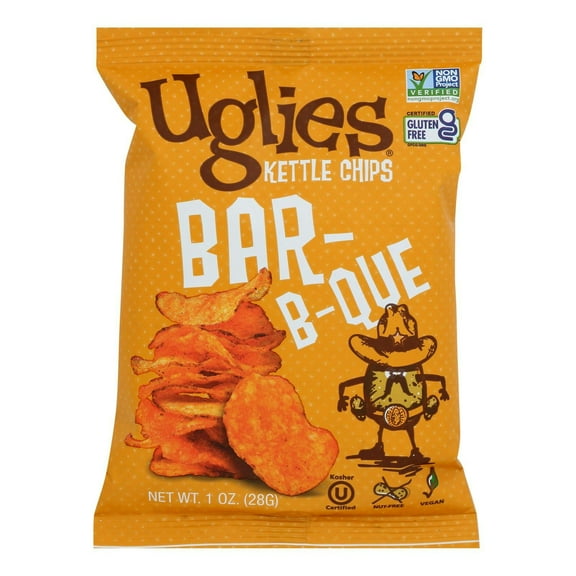 Uglies BBQ Chips 1 oz (Pack Of 32)