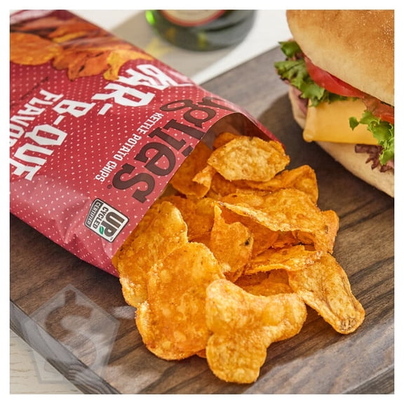 Uglies Bar-B-Que Kettle Potato Chips 2 oz. - 24/Case
