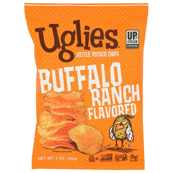 Uglies Buffalo Ranch Chips 1 oz (Pack Of 32)