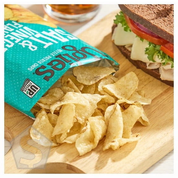 Uglies Salt and Vinegar Kettle Potato Chips 2 oz. - 24/Case