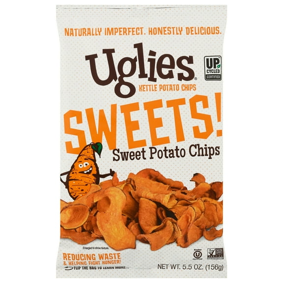 Uglies Sweet Potato Kettle Chips, 5.5 Ounce, 12 Per Case
