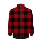 Mens Buffalo Plaid Jacket