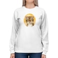 thumbnail image 1 of Ugly Cat Sweatshirt Women -Kayomi Harai Designs, Female 3X-Large, 1 of 4