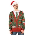 thumbnail image 1 of Ugly Christmas Adult Cardigan Shirt, 1 of 2