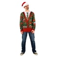 thumbnail image 1 of Ugly Christmas Cardigan Costume, 1 of 7