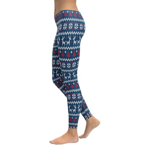 Ugly Christmas Leggings Size: XS for Women | FIERCEPULSE