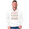 thumbnail image 1 of Ugly Christmas Lights Lets Get Lit Unisex Plus Fleece Graphic Hoodie Brisco Brands 3X, 1 of 5