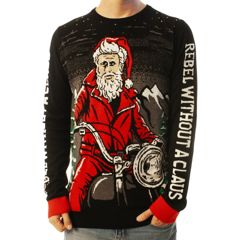 Biker ugly hotsell christmas sweater