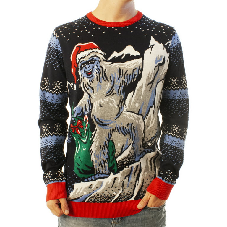Yeti Christmas Ugly Christmas Sweater Impressive Gift For Men And Women