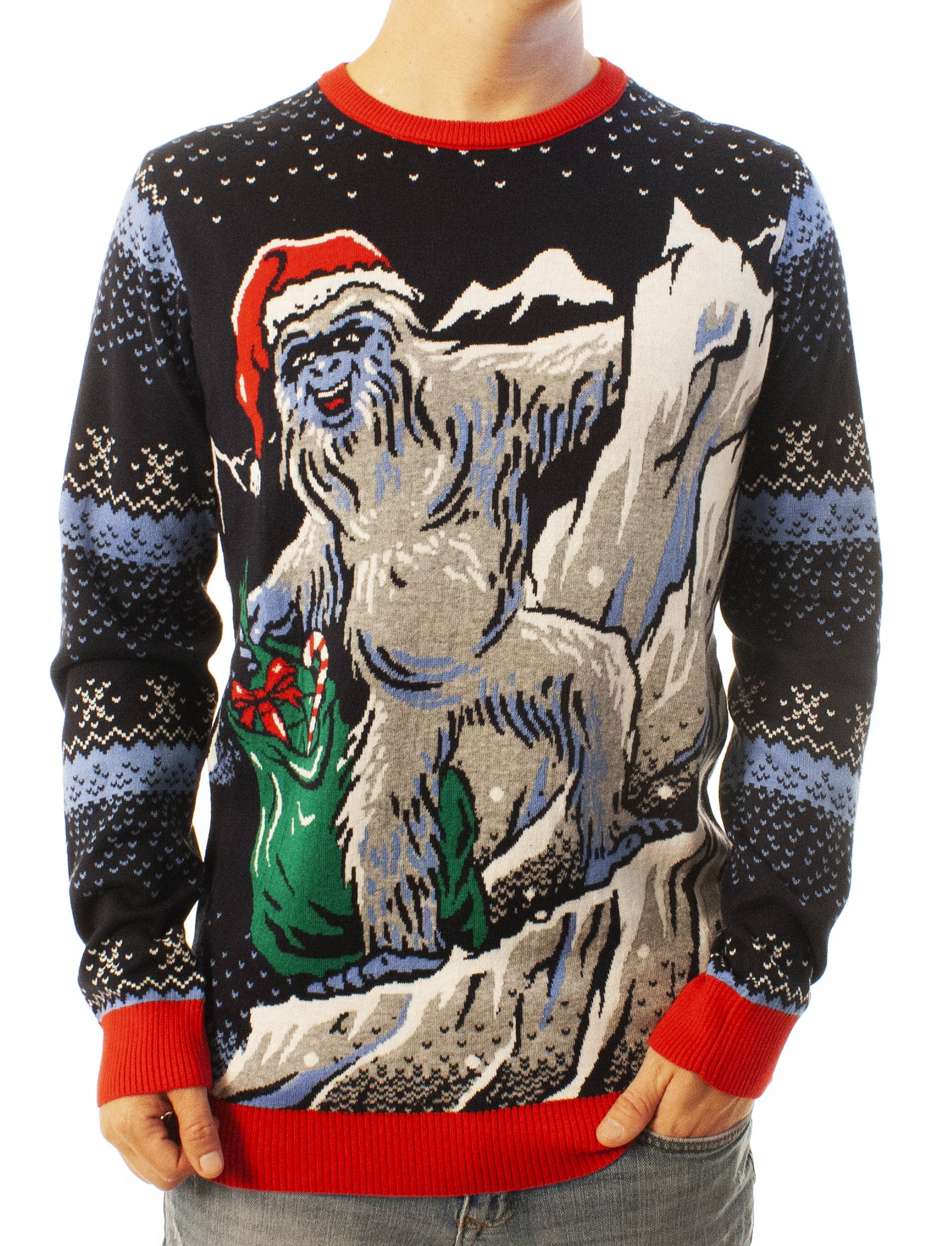 Gettin' Yeti For Christmas Ugly Christmas Sweaters Unique Gift For Men And  Women - Banantees