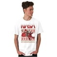thumbnail image 1 of Ugly Christmas Pattern NASA Santa Men's Graphic T Shirt Tees Brisco Brands S, 1 of 5