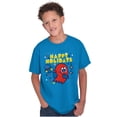 thumbnail image 1 of Ugly Christmas Pattern PACMAN Ghosts Crewneck T Shirts Boy Girl Teen Brisco Brands XS, 1 of 6