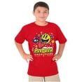 thumbnail image 1 of Ugly Christmas Pattern PACMAN Holiday Crewneck T Shirts Boy Girl Teen Brisco Brands XS, 1 of 6