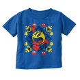 thumbnail image 1 of Ugly Christmas Pixel PACMAN Snowflake Toddler Boy Girl T Shirt Infant Toddler Brisco Brands 3T, 1 of 6