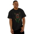 thumbnail image 1 of Ugly Christmas Santa Sock Monkey Men's Graphic T Shirt Tees Brisco Brands S, 1 of 4