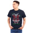 thumbnail image 1 of Ugly Christmas Stitch Santa Costume Men's Graphic T Shirt Tees Brisco Brands M, 1 of 5