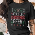 thumbnail image 1 of Ugly Christmas Sweater Full Of Beer Funny Xmas Drinking Festive Shirt,for unisex up to 5XL, 1 of 2