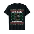 thumbnail image 1 of Ugly Christmas Sweater Style Plague Doctor T-Shirt, 1 of 5