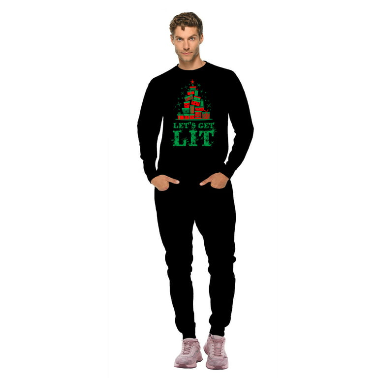 Ugly Christmas Sweater and Sweatpants - Sweatsuits 2Pcs Sets for