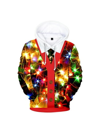 NICE) Louis Vuitton Red 3D Ugly Sweater - Hothot