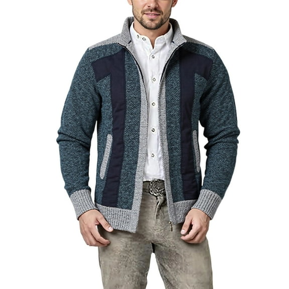 Christmas Sweaters For Men Cardigans Casual Cardigan Knitwear Stylish Zippered Sweater For Men Comfortable And Lightweight Layering Jacket For Everyday Wear And Outdoor Activities