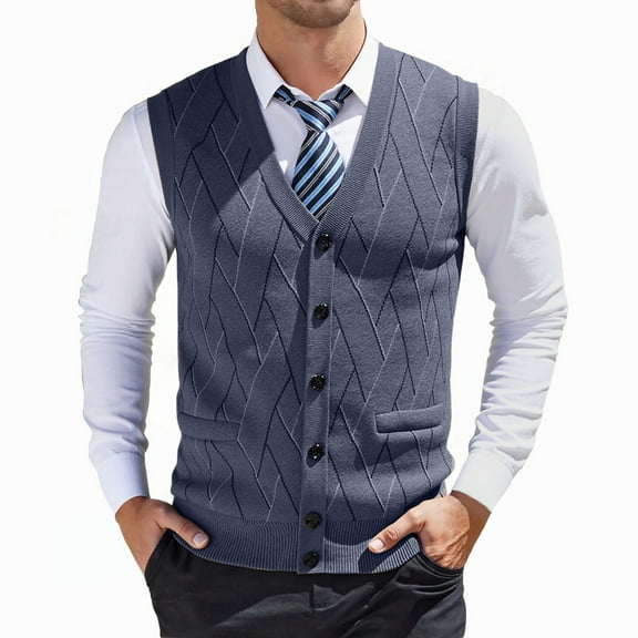 Christmas Sweaters For Men Sweater Vest For All Seasons Stylish Knitwear For Layering Comfortable Fit Casual And Formal Wear Versatile Wardrobe Durable Material