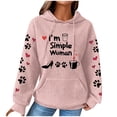 thumbnail image 1 of Ugly Christmas Sweaters for Women 2024 Plus Size Hoodie Clearance Long Sleeve Workout Tops Womens Crewneck Sweatshirt Fashionable Women's Printed Pullover Round Neck Top, 1 of 4