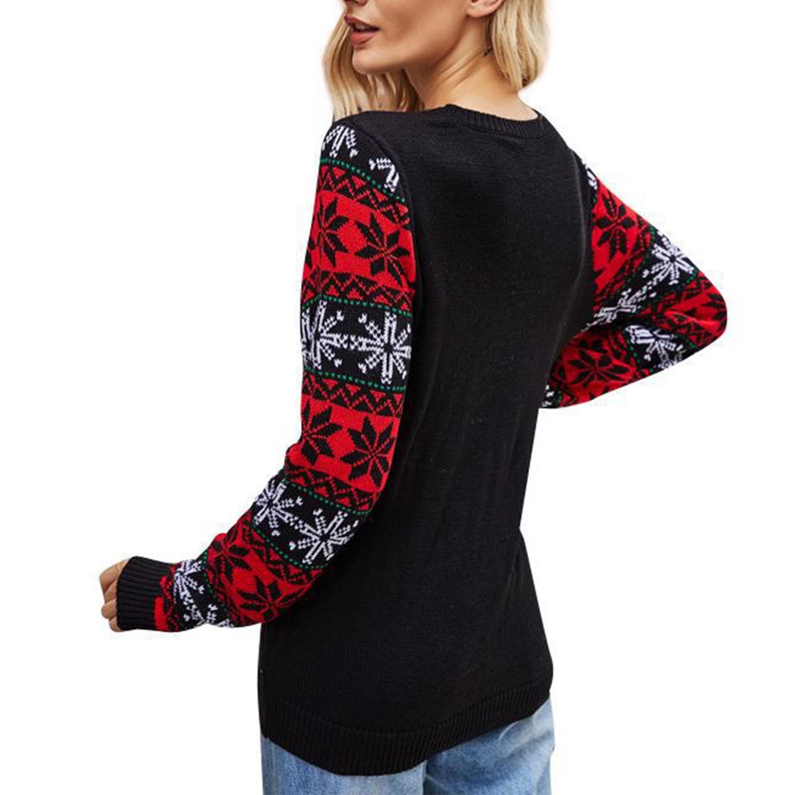 Cute Ugly Christmas Sweater Women 