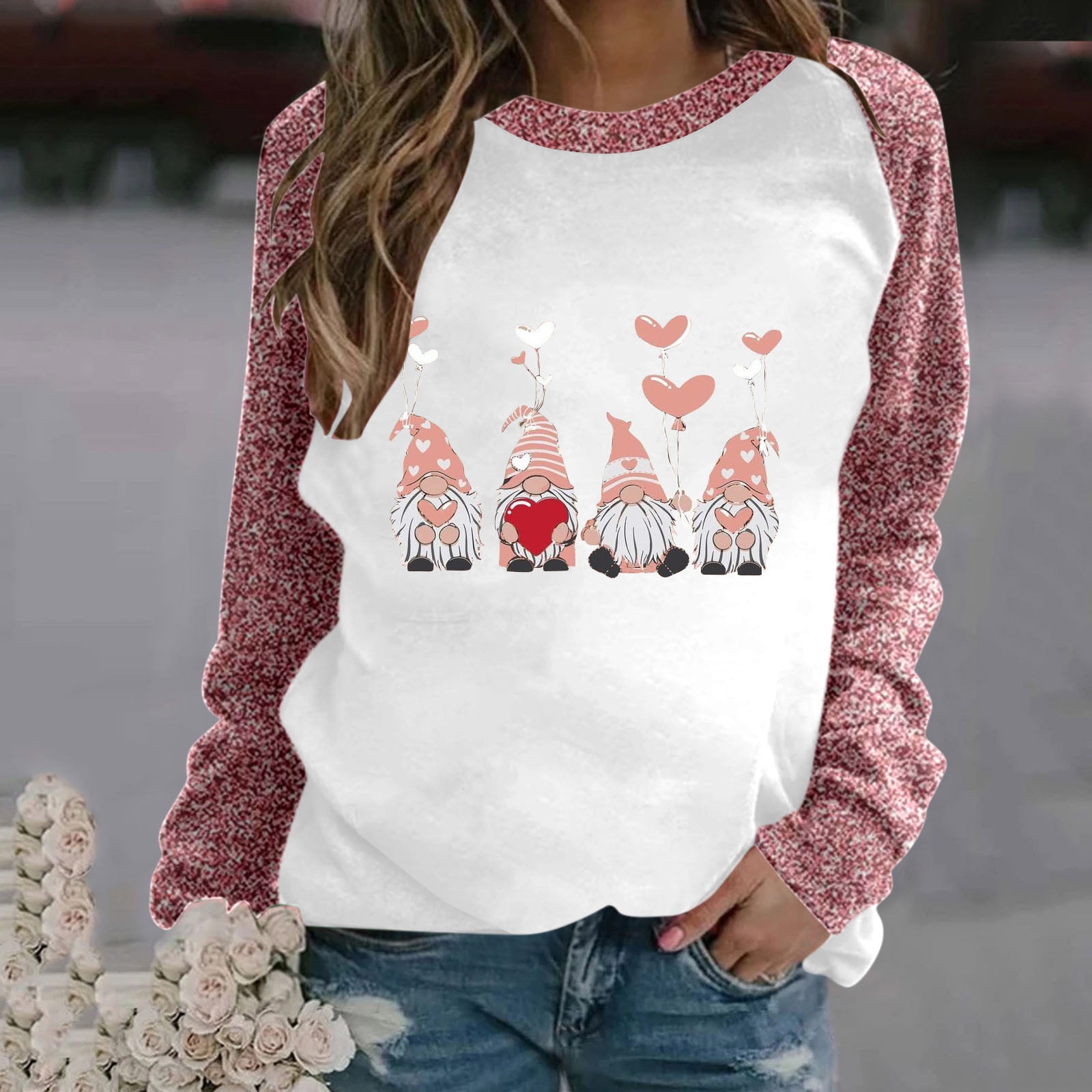 Ugly Christmas Sweaters for Women 2023 Xmas Tree Print Long Sleeve