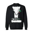 thumbnail image 1 of Christmas Sweatshirt Santa Suit Christmas Sweater Santa Costume mens clothes Holiday Sweaters for women Santa Tuxedo Santa sweatshirt sweater Christmas Tuxedo Xmas Santa Costume, 1 of 5