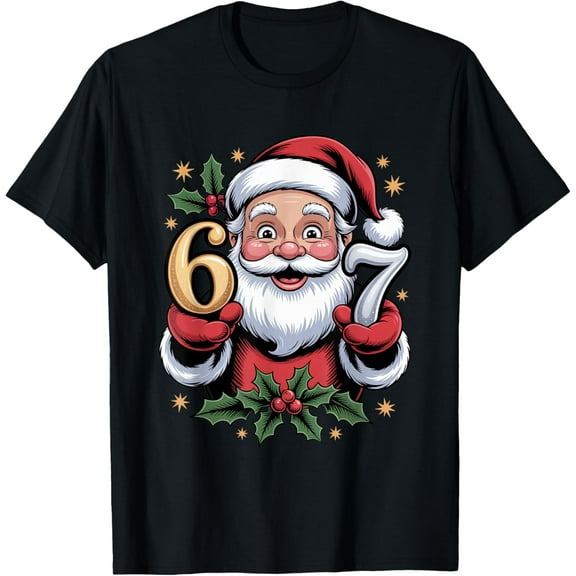 Christmas T-Shirt for Men Party Holiday Graphic Tee