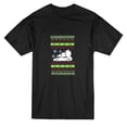 thumbnail image 1 of Ugly Christmas Tree Car Men T-Shirt, Male Small, 1 of 2