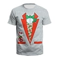 thumbnail image 1 of Ugly Christmas Tshirts, Adult Funny Women Men Xmas T-Shirt Gifts, Graphic Short Sleeve Shirts Ugly Christmas Sweater, 1 of 3