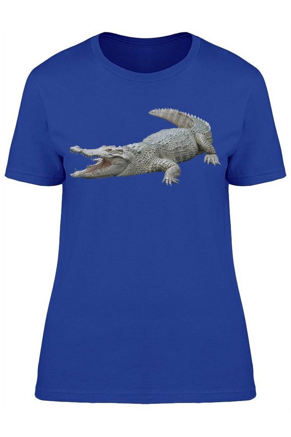 Ugly Crocodile Isolated  T-Shirt Women -Image by Shutterstock, Female XX-Large