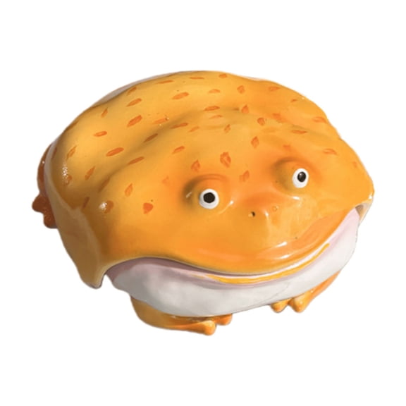 Ugly Cute Frog Toy Earbuds Case, Funny 3D Cartoon Animal Figure, Shockproof Squeeze Stress Relief Toy with Protective Storage Function, Desk Decor & Gift Accessory
