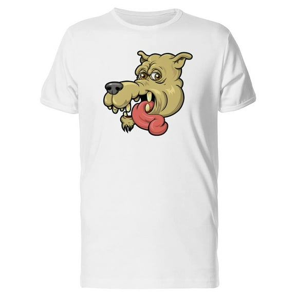Ugly Dog With Tongue Out Tee Men's -Image by Shutterstock
