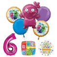 thumbnail image 1 of Ugly Dolls 6th Birthday Party Supplies Balloon Bouquet Decorations, 1 of 4