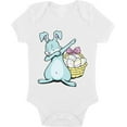 thumbnail image 1 of Easter Bodysuit - Dabbing Easter Bunny Graphic Short Sleeve Body for Kids Boys Girls Holiday Easter Outfit, 1 of 2