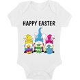 thumbnail image 1 of Easter Bodysuit - Happy Easter Funny Bunny Graphic Short Sleeve Body for Kids Boys Girls Holiday Easter Outfit, 1 of 2