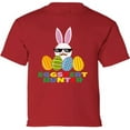 thumbnail image 1 of Easter Shirt - Eggspert Hunter Bunny Graphic Tee for Kids Boys Girls XS S M L XL, 1 of 2