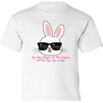 thumbnail image 1 of Easter Shirt - HIP HOP Easter Bunny Graphic Tee for Kids Boys Girls XS S M L XL, 1 of 2